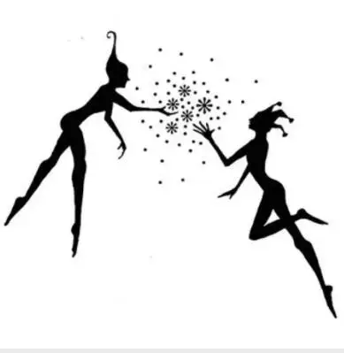 Русалка Фея прозрачные штампы для D ясный штамп или DIY Скрапбукинг дети забавное