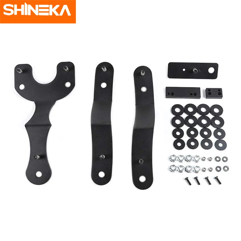 

SHINEKA Car Seat Adjustment Rear Seat Recline Bracket Kit For Ford F150 RAPTOR 2015+ 4-Door Truck Accessories