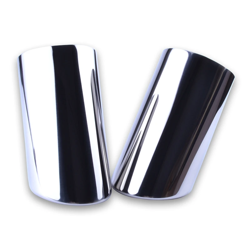 SPEEDWOW Universal Car Exhaust Tip Pipe Modified Muffler Tail Stainess Steel For VW Volkswagen Jetta Sagitar Scirocco | Автомобили и