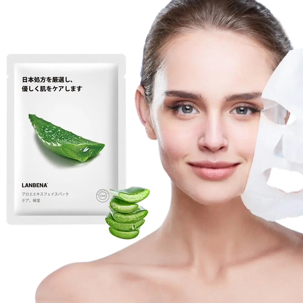 Маска для лица лист глубокое увлажнение фруктовая маска водная блокировка