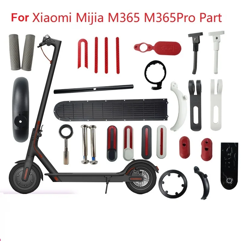 Для Xiaomi Mijia M365 электрический скутер Murdguard Fender Kickstand светильник с застежками защита дисковые тормоза колодки ремонт замена