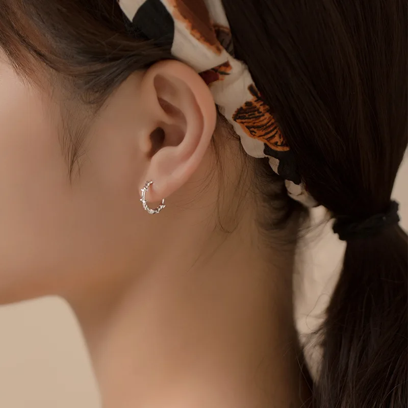 Серьги-кольца женские из серебра 925 пробы 2021 | Украшения и аксессуары