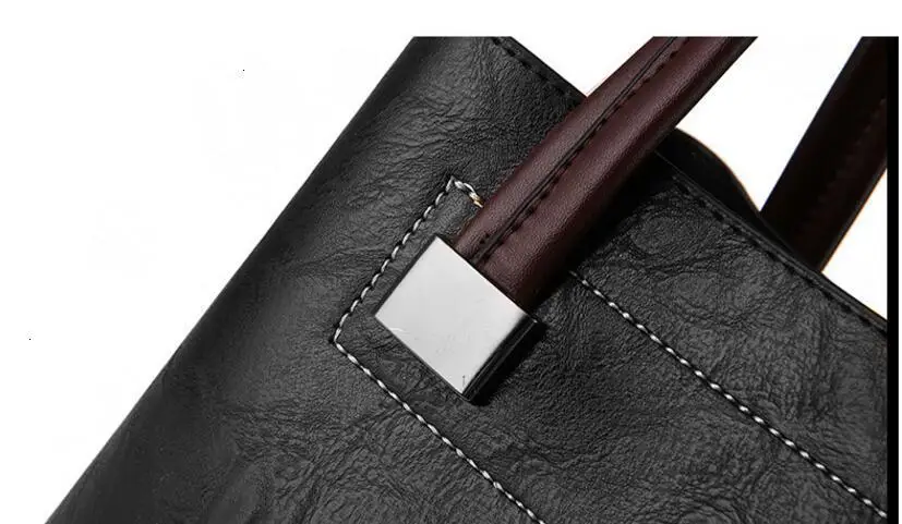 Сумка-ведро для женщин с подвеской в виде медведя кожаная сумка через плечо