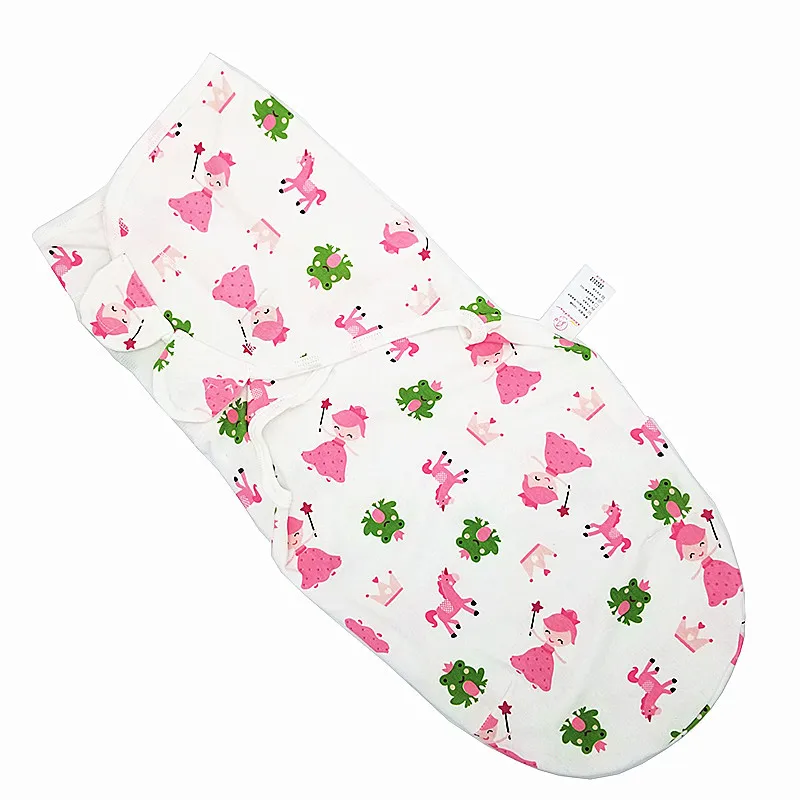 

Baby Sleeping Bags Envelopes 0-6M Sleep Newborn Zipper Sleepsack Wrap Baby Short Sleeve Cotton Sleeping Swaddle Blanket Bedding