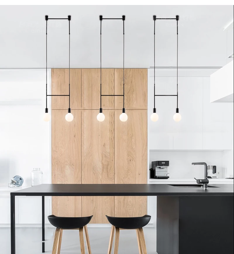 Скандинавская дизайнерская люстра винтасветильник Золотой подвесной