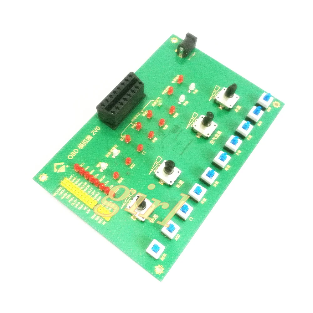 OBD simulator ECU simulator OBD simulation разработка и моделирование протокола связи шины
