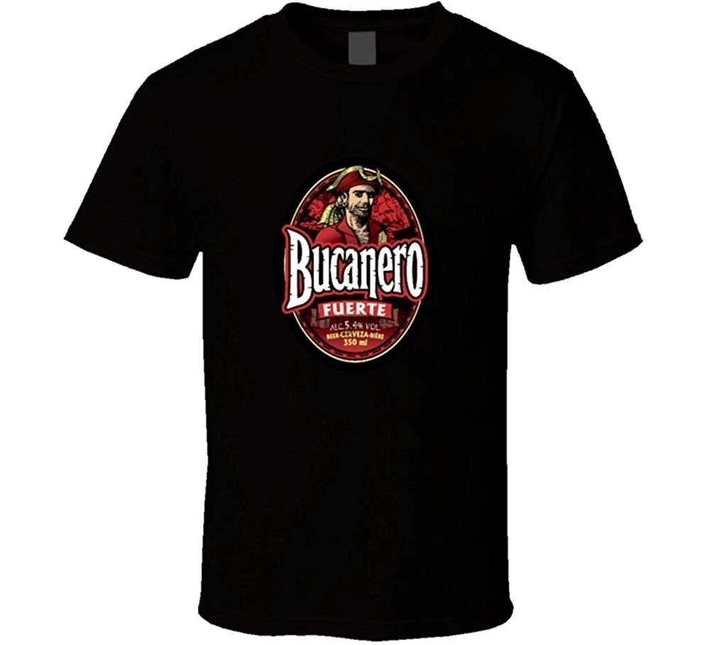 

Camiseta con Logo de Bucanero para hombre, Cerveza, Cuba, Cerveza
