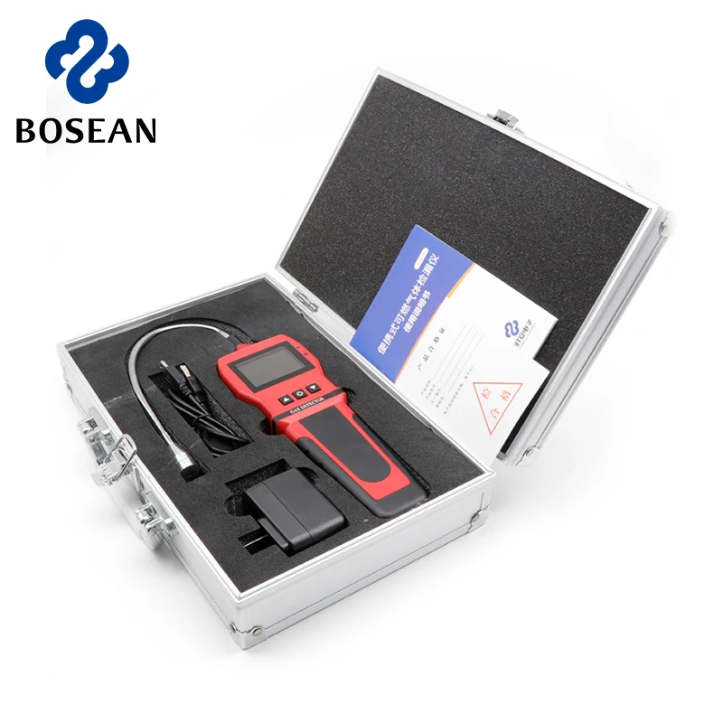 

handheld oxygen concentration monitor portable combustible gas leak meter 4 in 1 oxygen leak detector