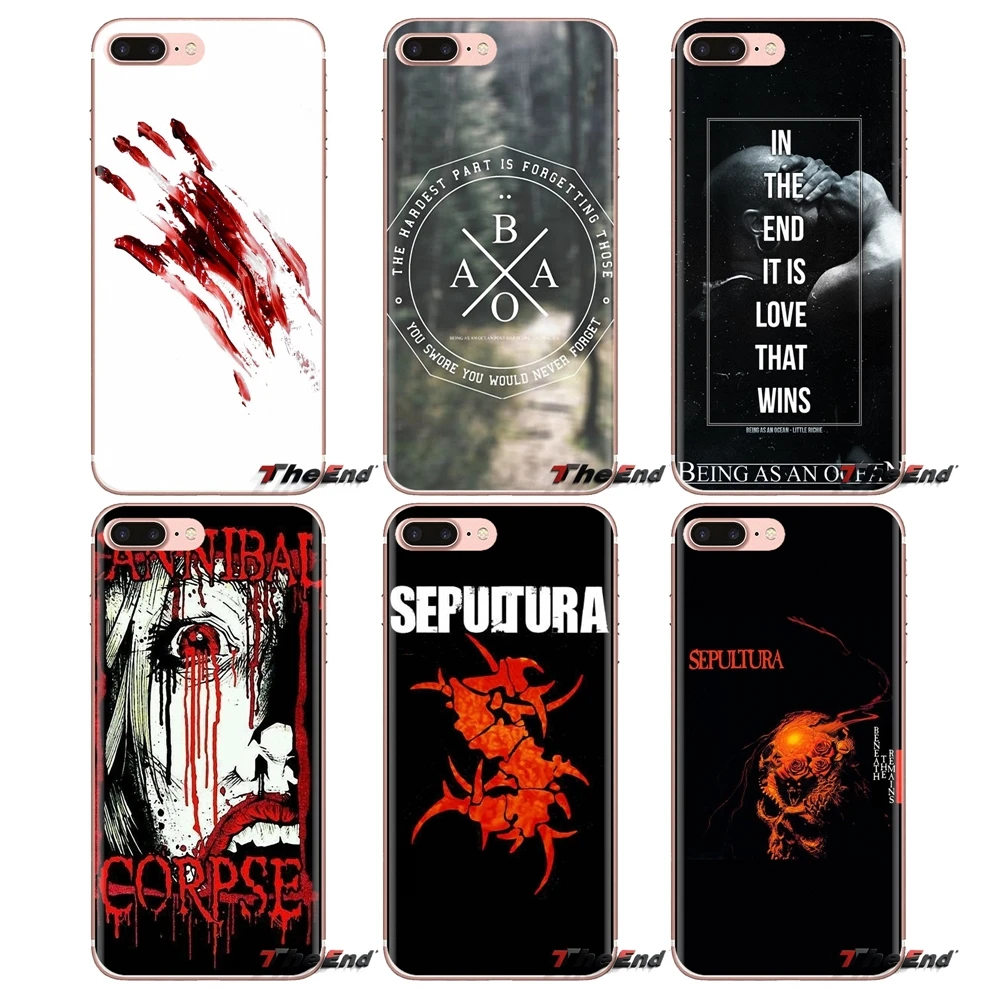 For Huawei P Smart Y6 P8 P9 P10 Plus Nova P20 Lite Pro Mini 2017 SLA-L02 SLA-L22 2i Ocean CANNIBAL CORPSE SEPULTURA Phone Covers |