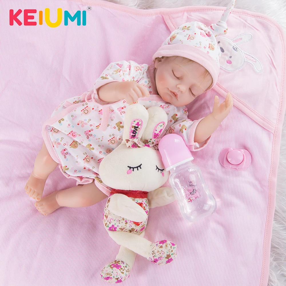 Новое поступление 42 см Reborn Baby куклы реалистичные Спящая девочка Boneca реборн