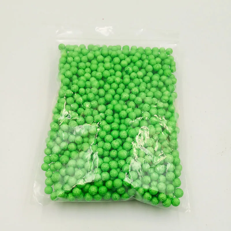 Green 2-3mm 2-6 мм шарики из пенополистирола для самостоятельной сборки бутылки снежные частицы грязи Аксессуары шарики из слизи маленькие крошечные пенопластовые бусины для пенного наполнителя - Цвет: Green 2-3mm