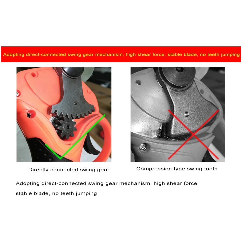 

35mm21V rechargeable electric pruning shears garden pruning shears Garden Grafting Tool Professional Branch Cutter Secateur