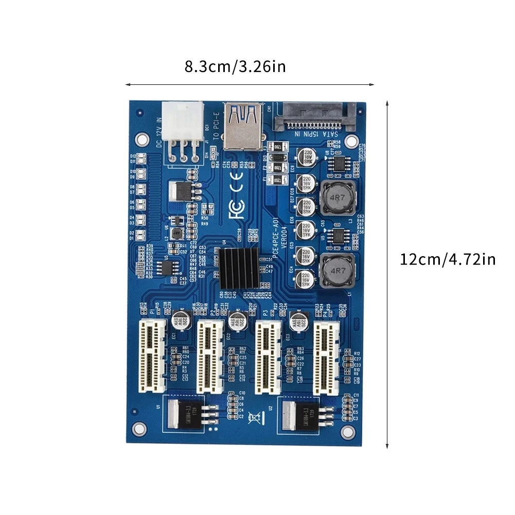 Адаптер PCI-E-PCI-E расширитель для карт совместим с Mac и Windows Linux | Компьютеры офис