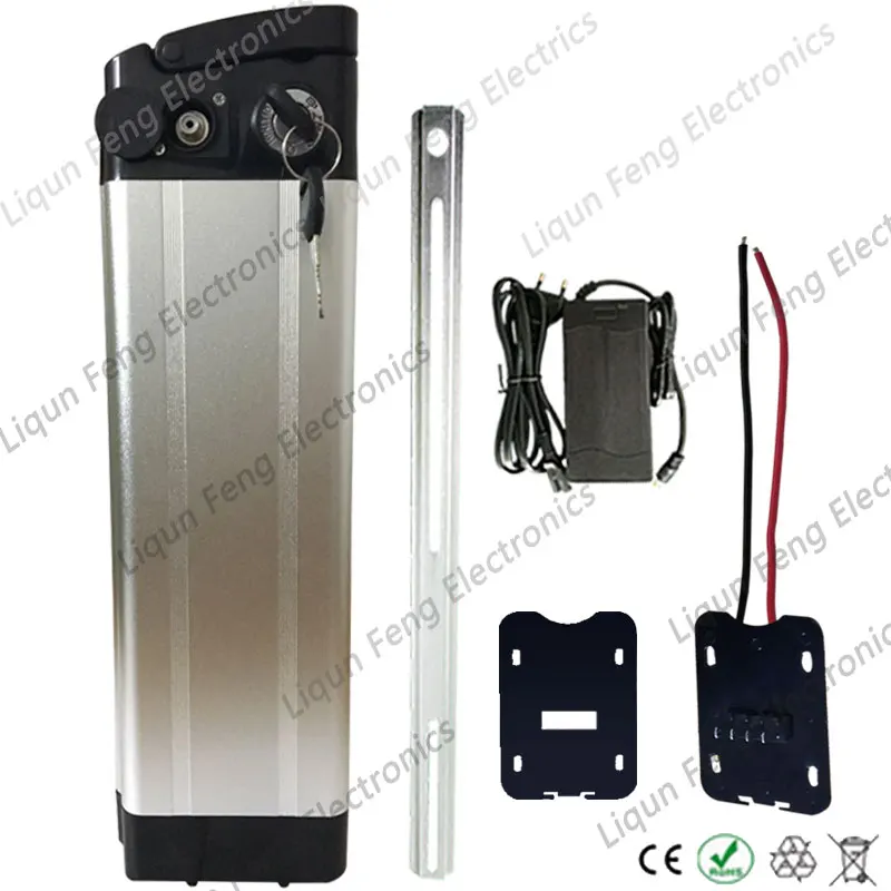 Free Shipping Electric Bicycle Battery 36V 8AH 500W With 42V 2A Charger E Bike Built in 15A BMS Scooter | Спорт и развлечения