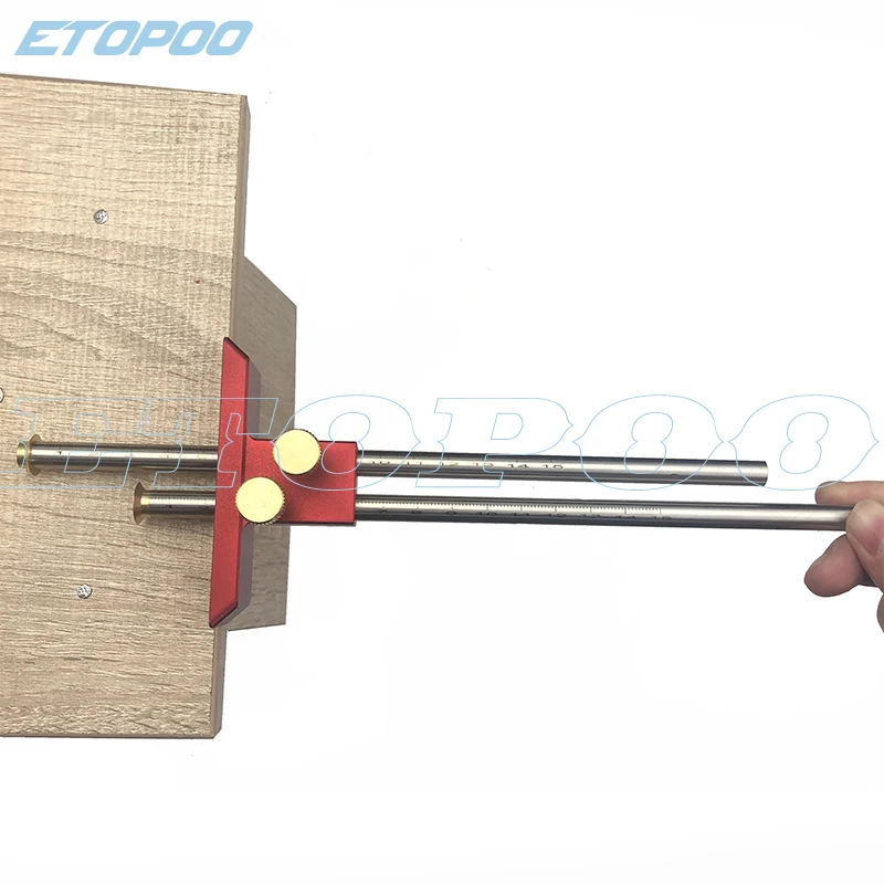 Европейский зубная щетка с двумя головками и писец лезвие деревянные scribe line