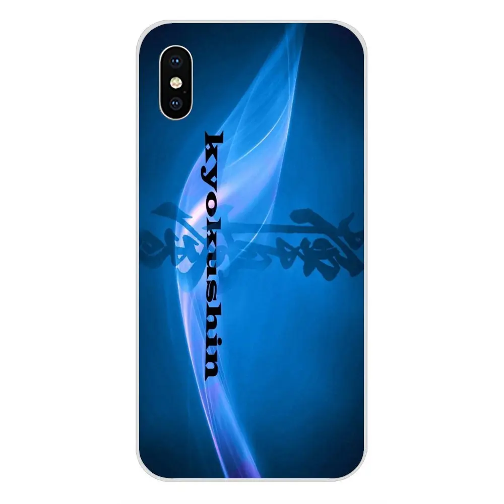 as picture Мягкий Силиконовый ТПУ Прозрачный чехол для крышки корпуса Kyokushin для Apple IPhone X XS Max XR 4 4s 5 5C 5S SE 6 6S 7 8 Plus - Цвет: as picture
