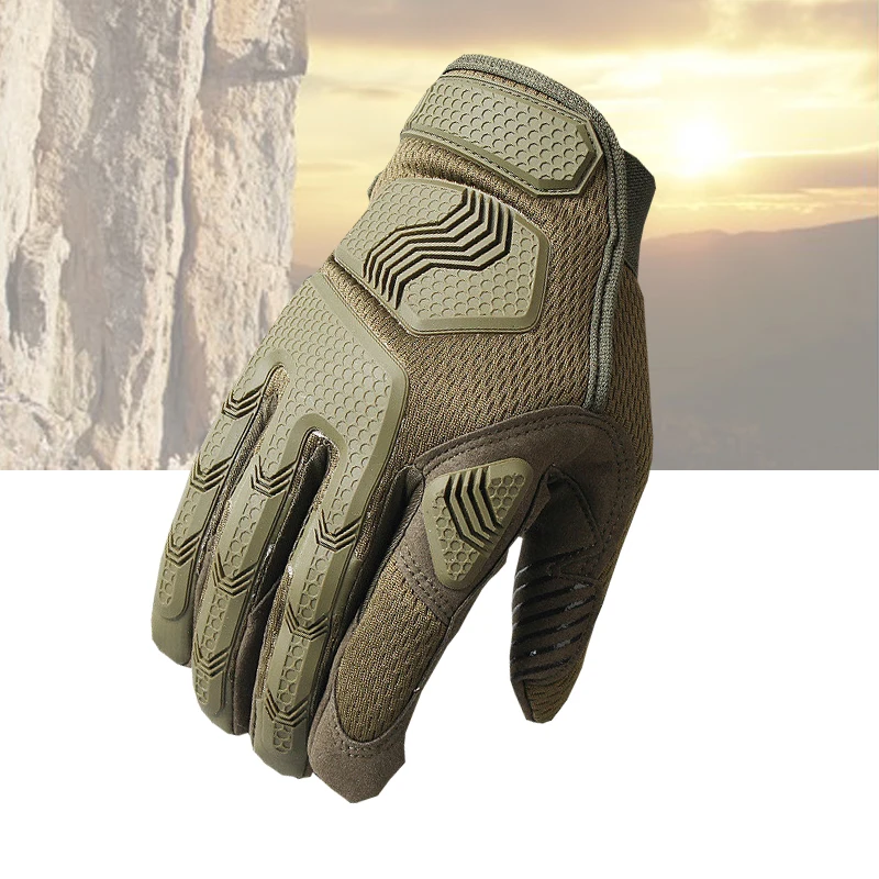 Фото Тактические перчатки с полными пальцами военные камуфляжные для - купить