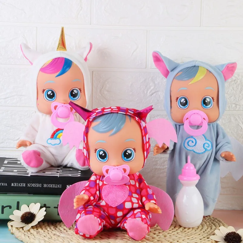 Плач кукла Baby10-Inch плач слезы 2 поколения девочка игрушка подарок для малыша |