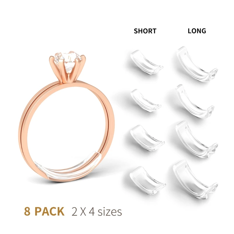 

Pcs Invisible Ring Size Adjuster for Loose Rings Ring Adjuster Fit Any Rings