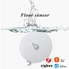 Датчик утечки воды ZigBee Tuya, детектор протечек с оповещением, для домашней системы безопасности, с дистанционным управлением через приложение