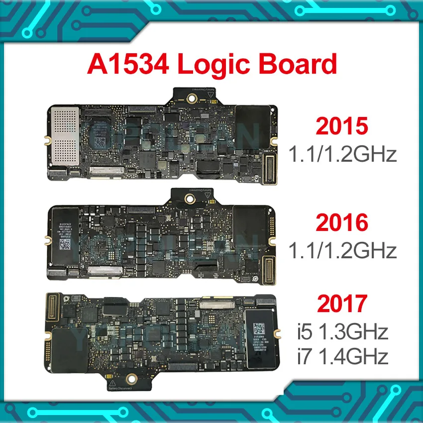 Материнская плата A1534 1 1/1 2 ГГц 256 ГБ для MacBook Retina 12 &quota1534 логическая 820 00045 A 00244 00687 2015
