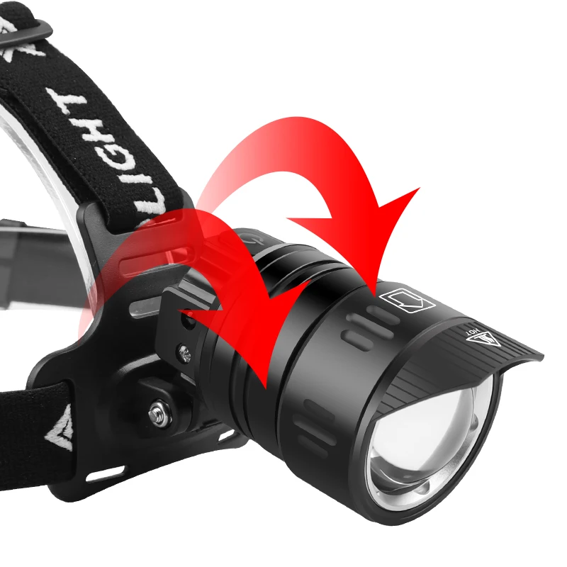 XHP160 1000000lm Сенсор светодиодные фары Powerbank Head Lamp 3 шт. 18650 лампочки с аккумулятором