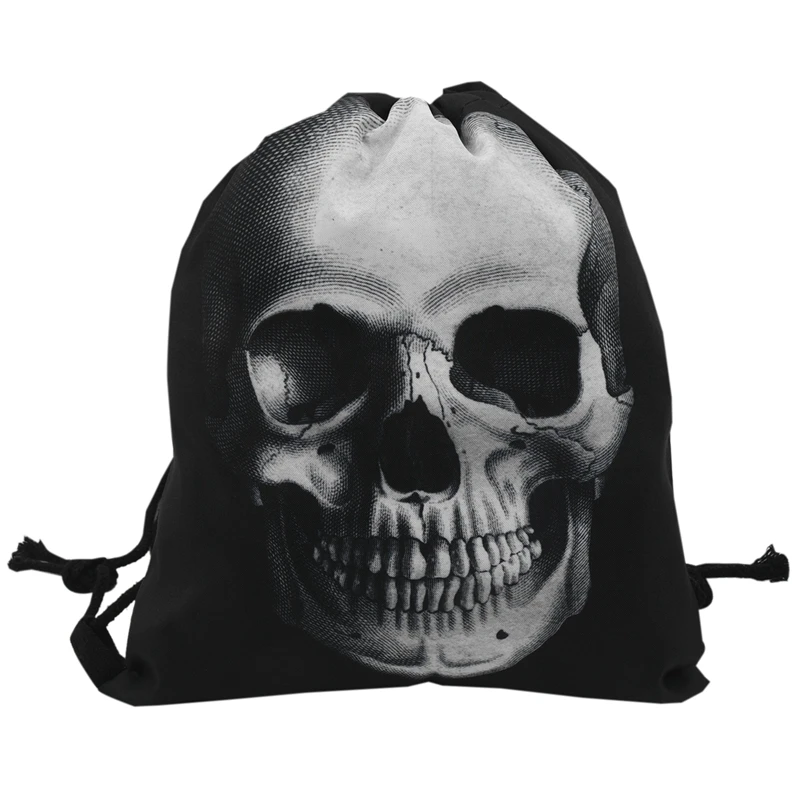 Милые рюкзаки унисекс с 3D принтом сумки на шнурке большой вместимости школьная