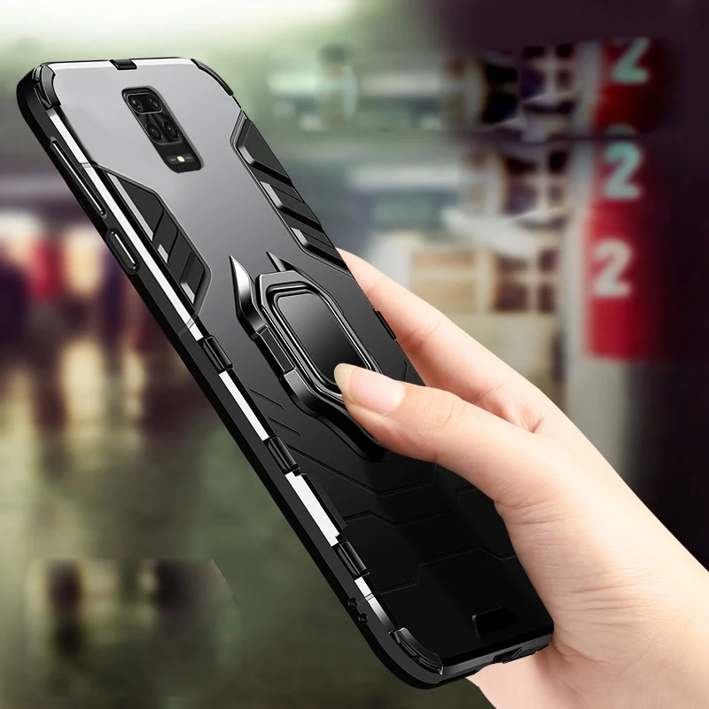 

Защитный чехол для Redmi note 9 pro 9s 4g противоударный с подставкой