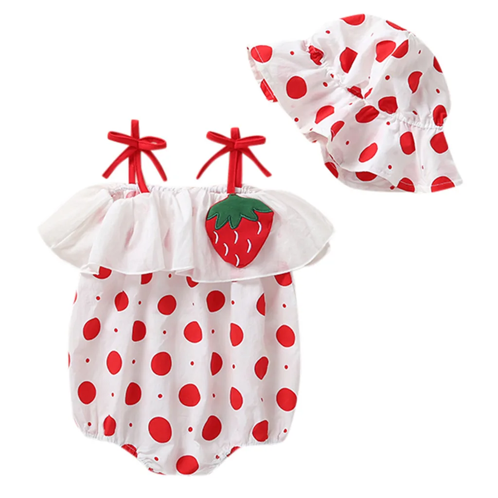 SAGACE Rompers 2019 Одежда для новорожденных девочек и мальчиков комбинезон в горошек с