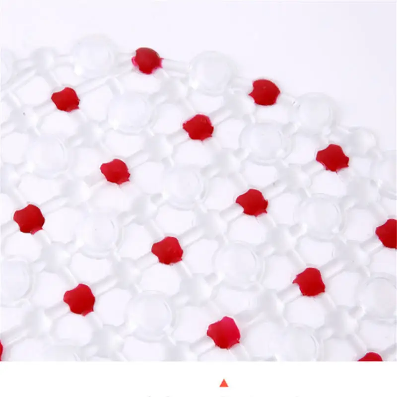 

Bathroom shower non slip PVC mat Comfortable and soft massage non slip bathroom rubber pad
