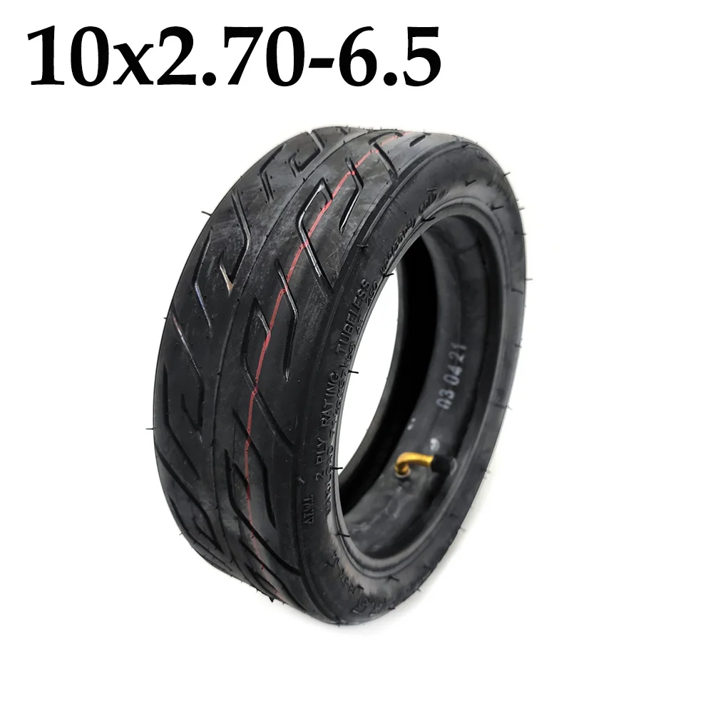 

10 Inch 10x2.70-6.5 Tire Inner Tube Tyre for Electric Scooter Balancing Car Folding Car 255x70 Wear-resistant Thickened Tires