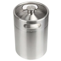 304 stainless steel 5l mini keg beer pressurized growler portable beer bottle home brewing beer making tool