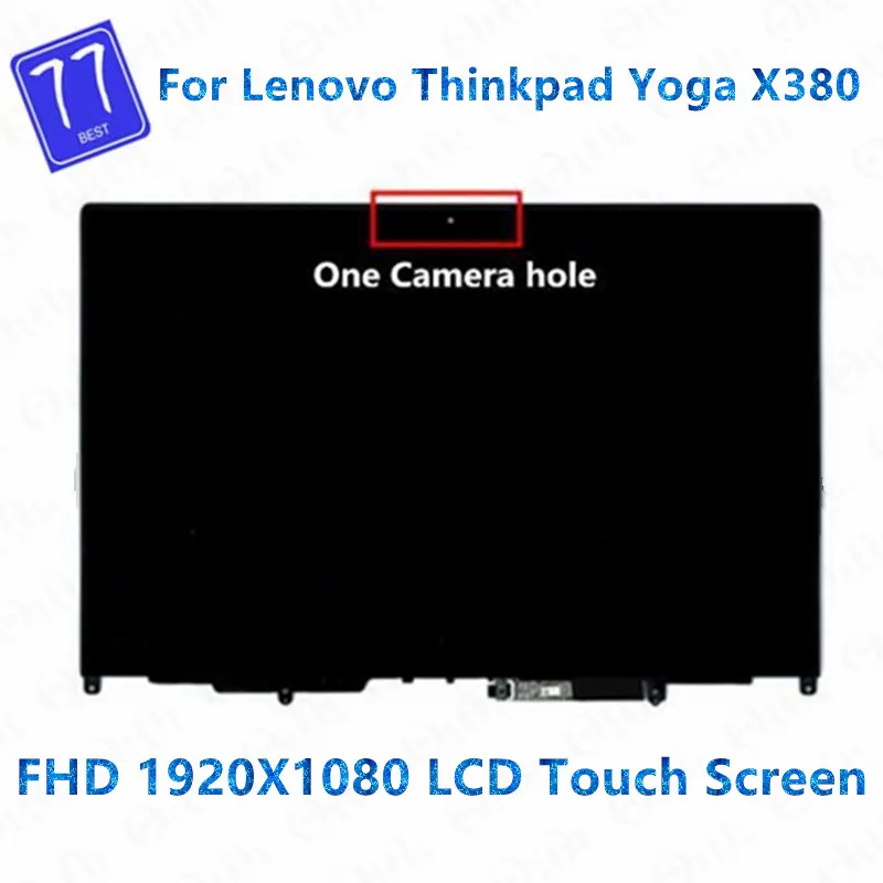 

ЖК-дисплей в сборе для Lenovo thinkpad YOGA X380 Yoga 20M7 20M8 с диагональю 13,3 дюйма