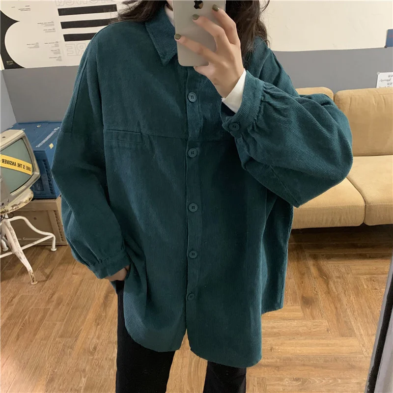 

Style Loose Corduroy Lining