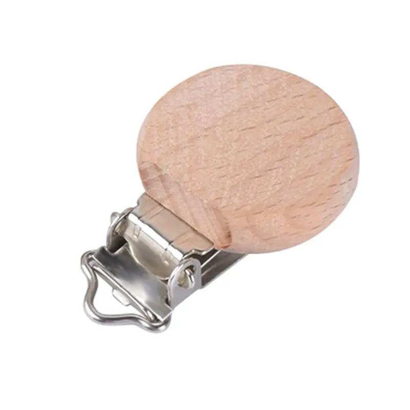 

Детские круглые деревянные зажимы для соски аксессуары для кормления новорожденных