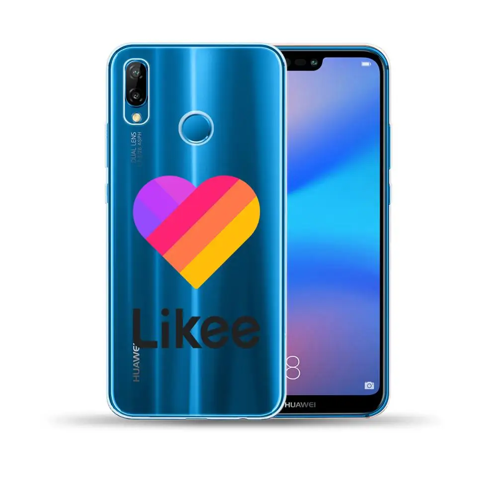 Likee Cat Bear Love Heart Silicone Case Cover For Huawei P40 Lite E P10 P20 P30 Pro Plus P8 2017 Y9 2018 2019 | Мобильные телефоны