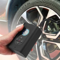 150psi car air pump portable electric air compressor tire inflator smart rechargeable car tire pump usb cordless emergency light