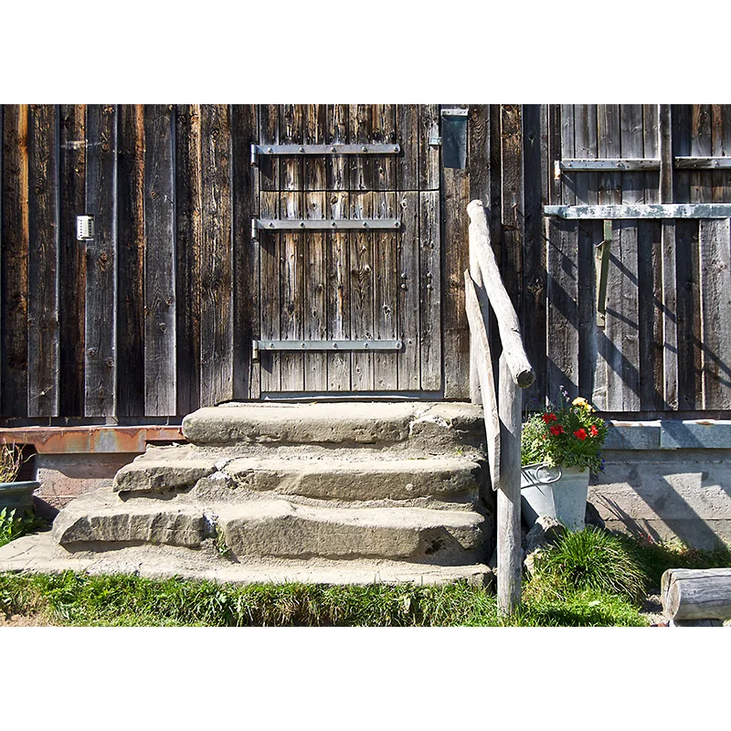 

SHENGYONGBAO Vinyl Custom Photography Backdrops Prop Classical Wooden doors Photography Background GD20518 -25