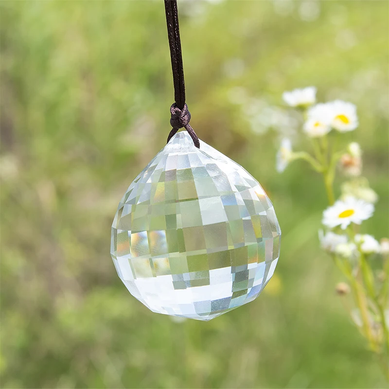 Шар Призма H & D Suncatcher 40 мм подвесной хрустальный шар призма граненая люстра