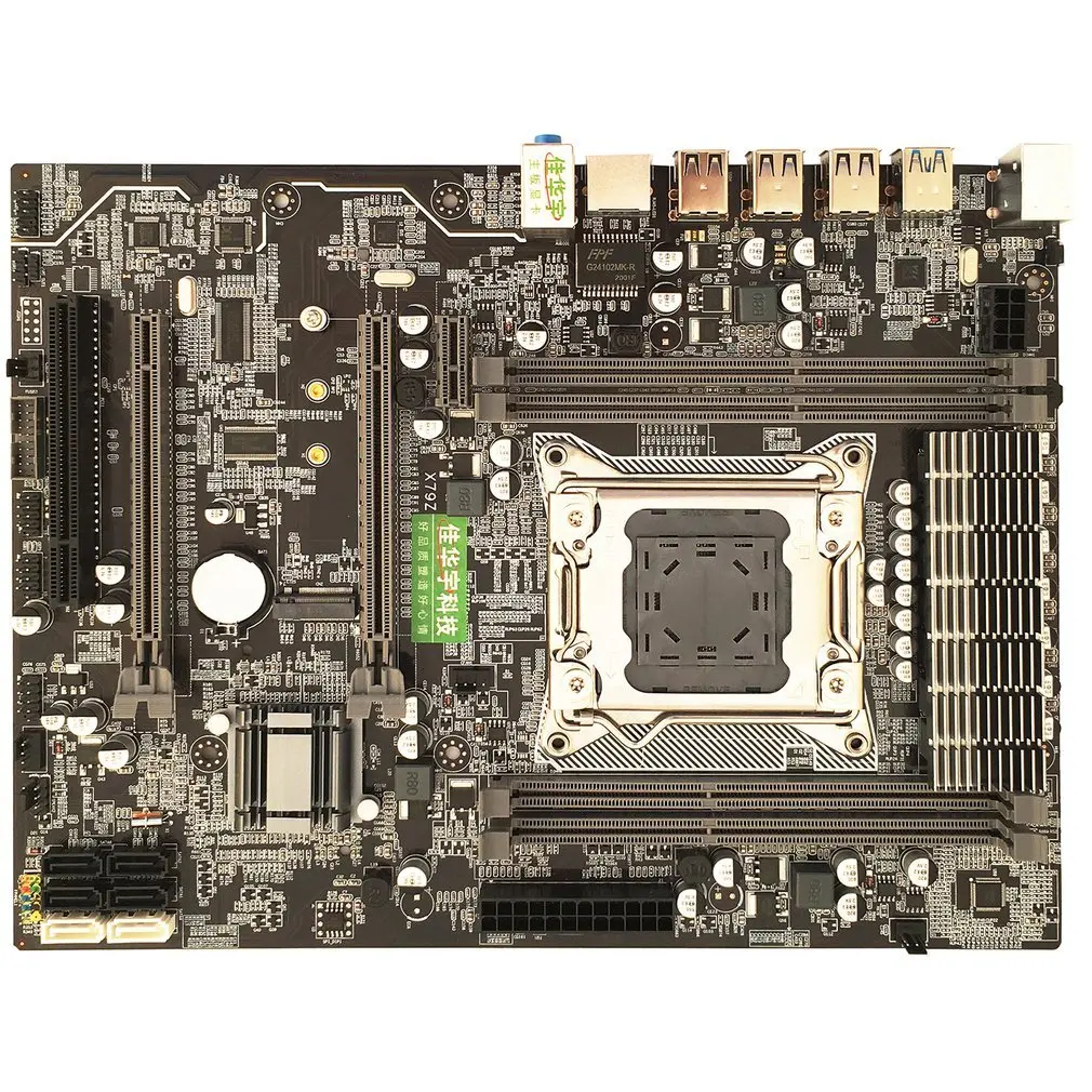 

Real X79 Motherboard 2011 Pin Four Channel DDR3 Memory Slot Mainboard M.2 USB3.0SATA3.0 Deluxe Edition Desktop Mainboards