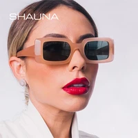 shauna vintage small rectangle jelly tea pink women sunglasses ins popular fashion shades uv400 brand designer men sun glasses