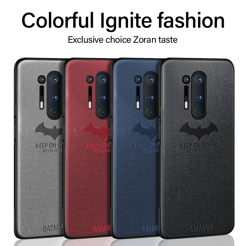 

Ultra-Thin Magnetic Bat Cloth Phone Case, For Oneplus 8 8Pro 7T 7TPro 7 7Pro 6 6T 5 5TSilicone Back Cover