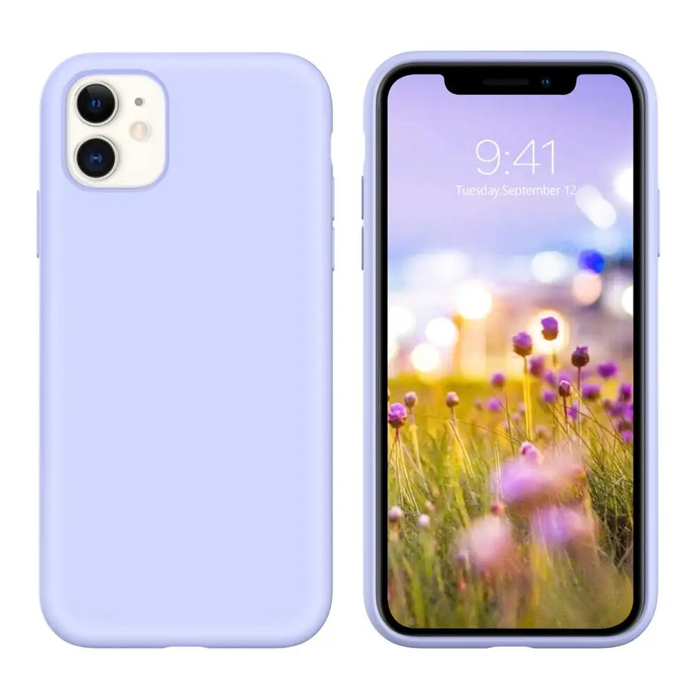 Чехол из жидкого силикона для Apple iPhone 11 Pro Max X XS XR 8 Plus 7 6 6S чехол телефона
