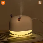 Ароматерапевтический диффузор Xiaomi Youpin, увлажнитель воздуха 2 в 1 с ночником, аппарат для увлажнения воздуха, ультразвуковой генератор тумана для эфирных масел, тихий