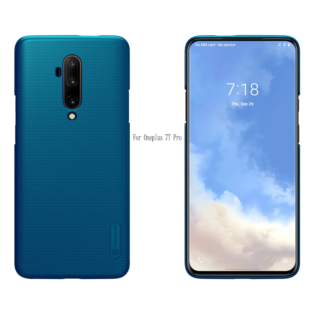 Чехол для oneplus 7T oneplus 7T Pro coverNILLKIN, суперматовый чехол, жесткая задняя крышка для oneplus 7/7 Pro oneplus 6/6t oneplus 5T