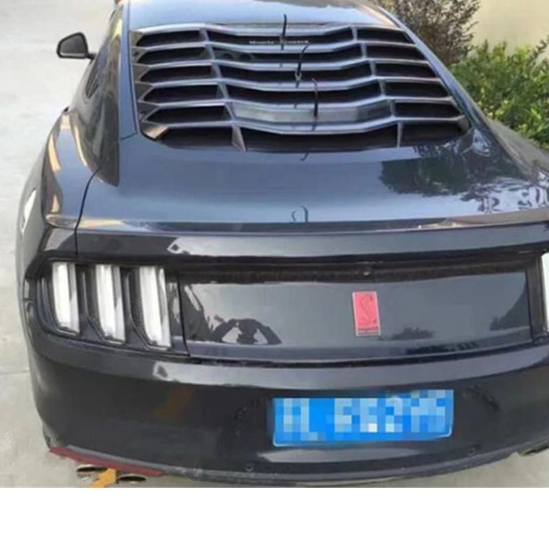 Декоративные жалюзи CEYUSOT для заднего стекла из АБС пластика окна Ford Mustang крышка