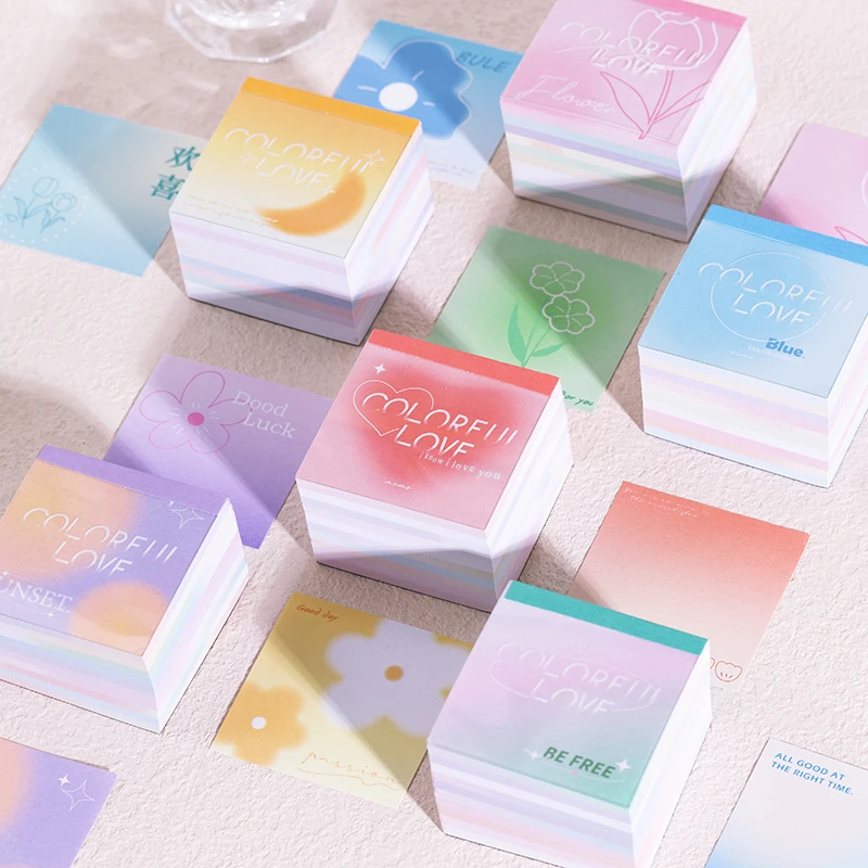 

6 упаковок/партия, бумажные блокноты для заметок