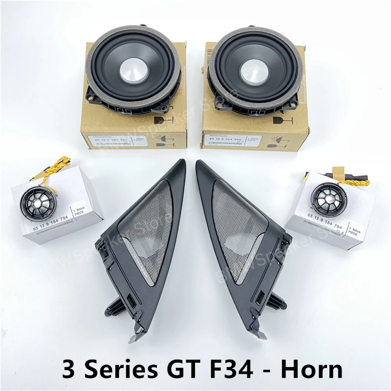 

High Quality Tweeter Covers For BMW F34 3GT 3 Series Speakers Audio Trumpet Head Treble Speaker ABS Material Original Model Fit