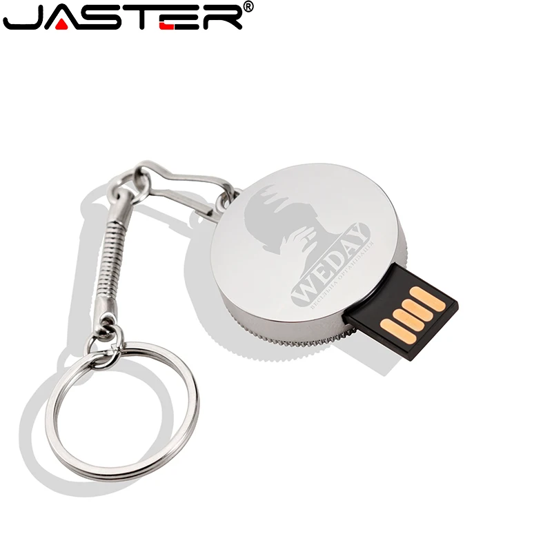 JASTER флеш-диск USB 2 0 Хранение данных мини металлическая Водонепроницаемая Крышка