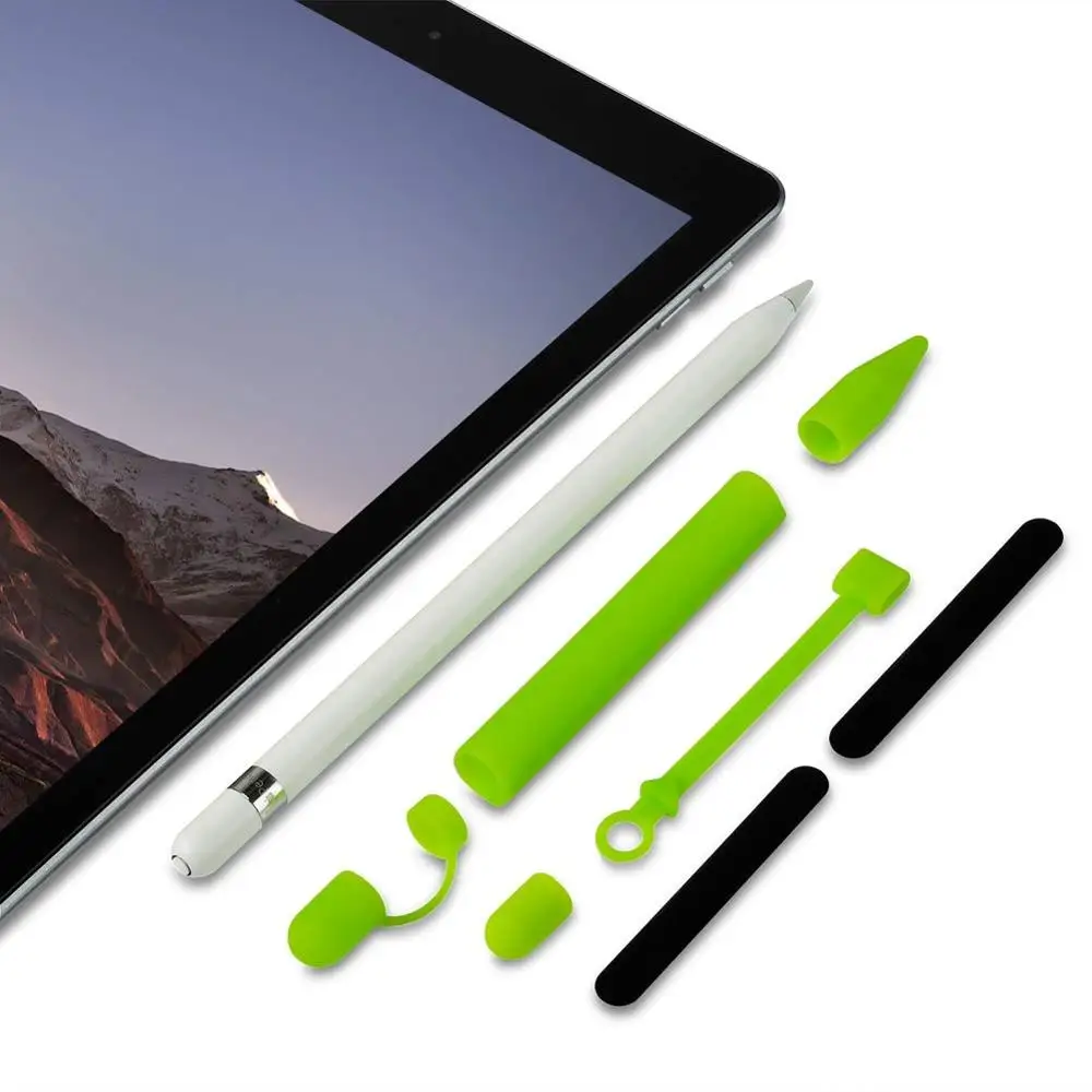 7 в 1 Магнитный чехол Teyomi для Apple Pencil мягкий силиконовый держатель